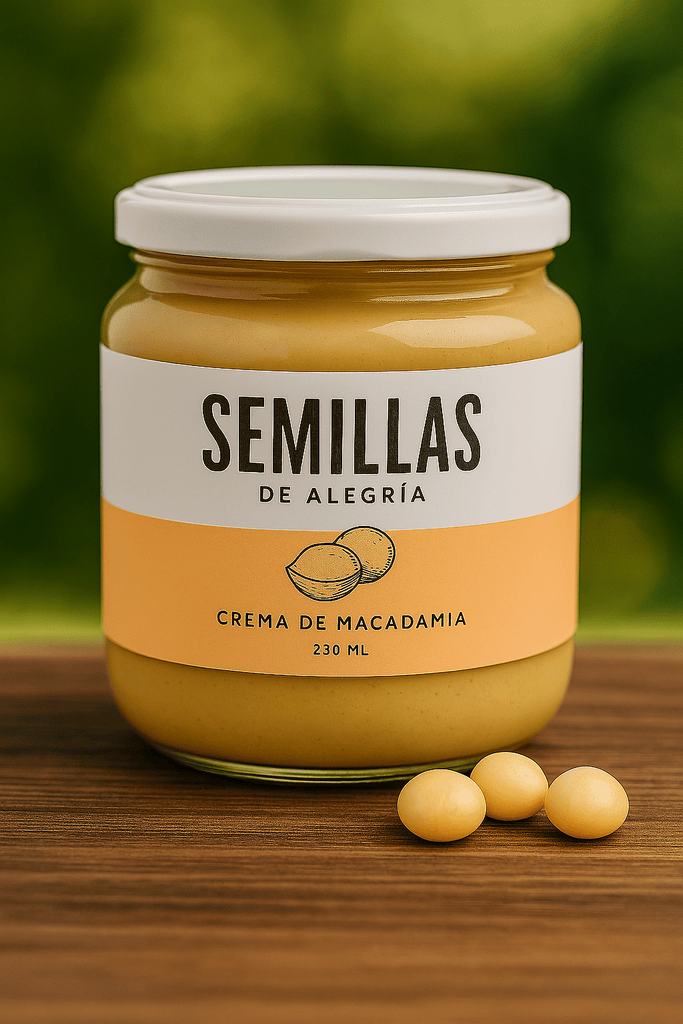Crema de macadamia - SemillasdeAlegria