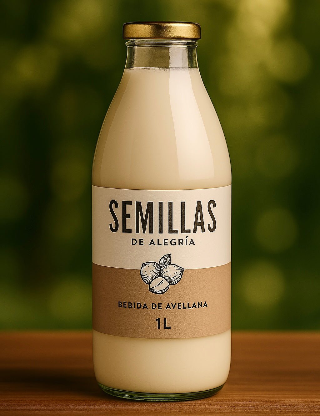 Leche de Avellanas - SemillasdeAlegria
