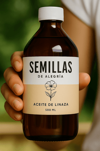 Aceite de Linaza - SemillasdeAlegria