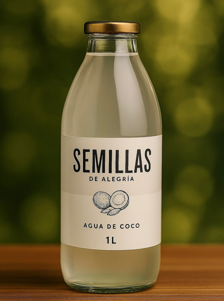 Agua de Coco Natural - SemillasdeAlegria