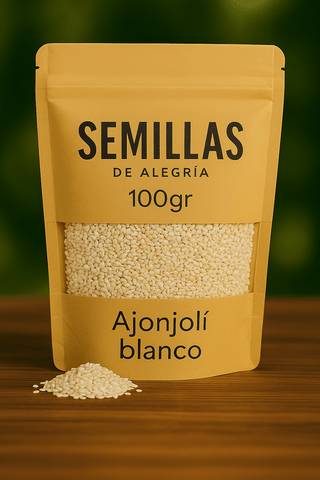 Ajonjolí Blanco o Semillas de Sésamo - SemillasdeAlegria