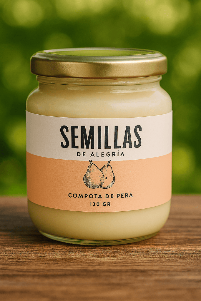 Compota de Pera - SemillasdeAlegria