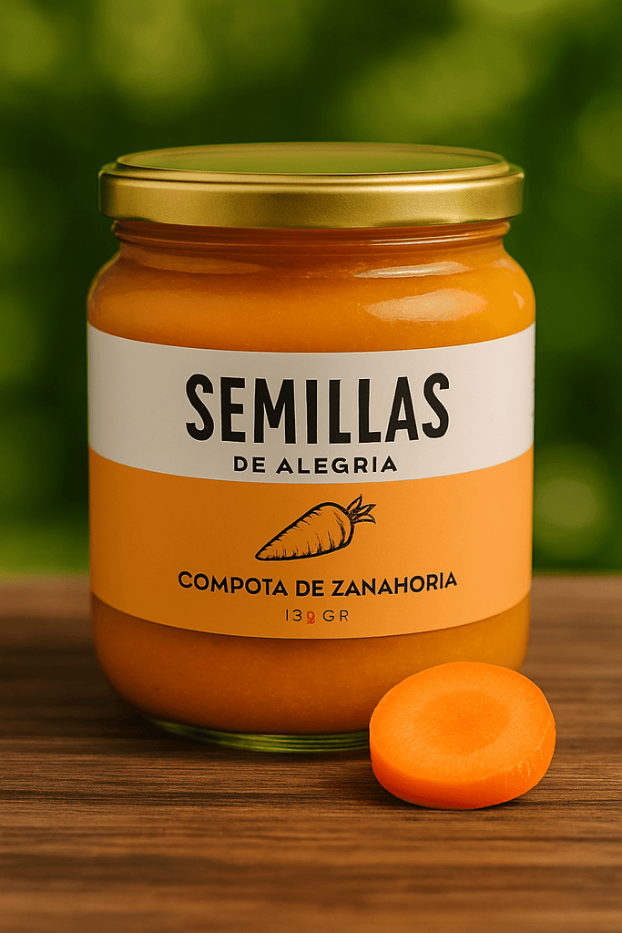 Compota de Zanahoria - SemillasdeAlegria