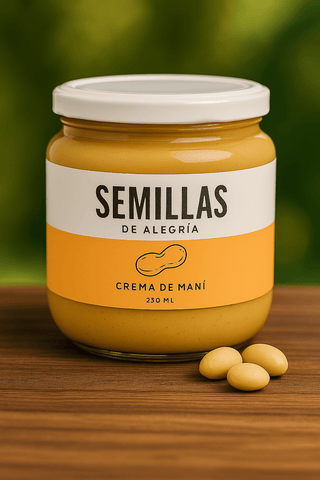 Crema de maní - SemillasdeAlegria