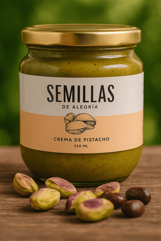 Crema de Pistacho - SemillasdeAlegria