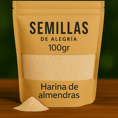 Harina De Almendra (Orgánica) - SemillasdeAlegria