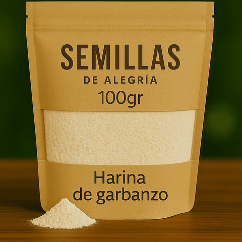 Harina De Garbanzo - SemillasdeAlegria