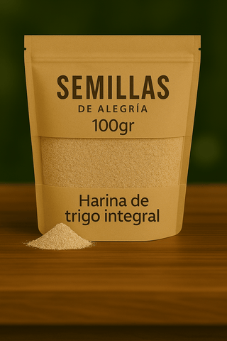 Harina De Trigo Integral - SemillasdeAlegria