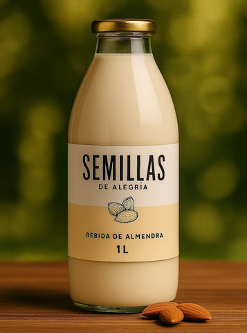 Leche de Almendras - SemillasdeAlegria