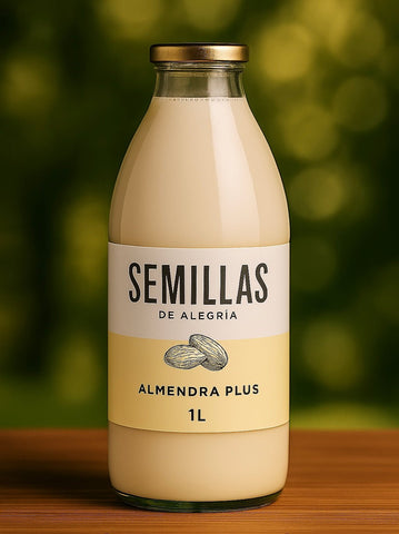Leche de Almendras Plus - SemillasdeAlegria