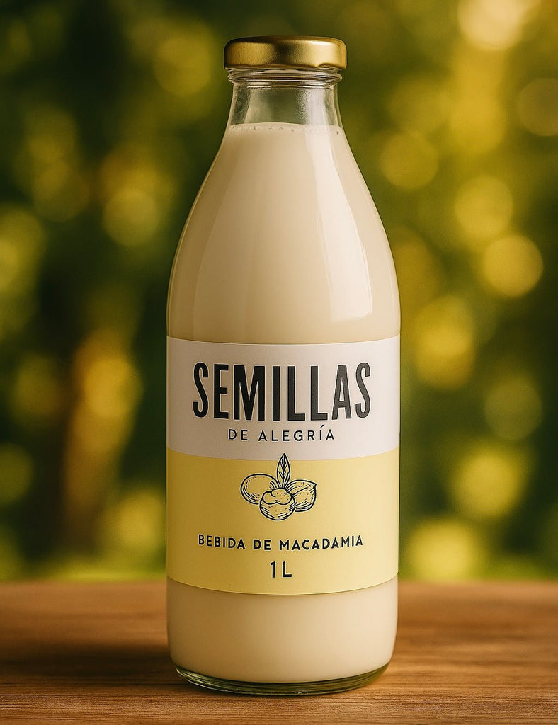 Leche de Macadamias - SemillasdeAlegria