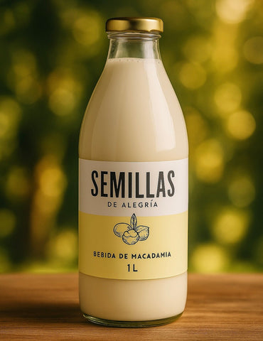 Leche de Macadamias - SemillasdeAlegria
