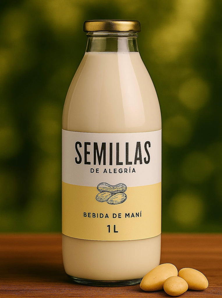 Leche de Maní - SemillasdeAlegria