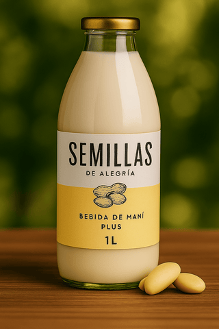 Leche de Maní Plus - SemillasdeAlegria