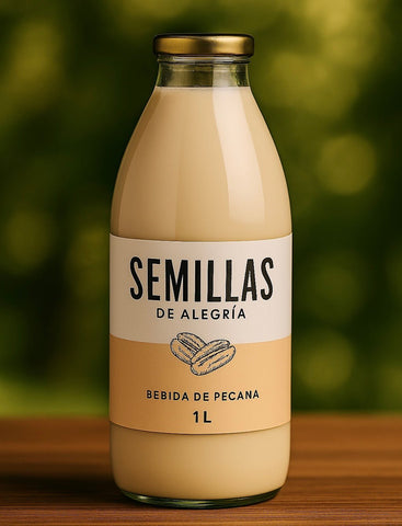 Leche de Pecanas - SemillasdeAlegria