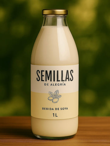 Leche de Soya - SemillasdeAlegria