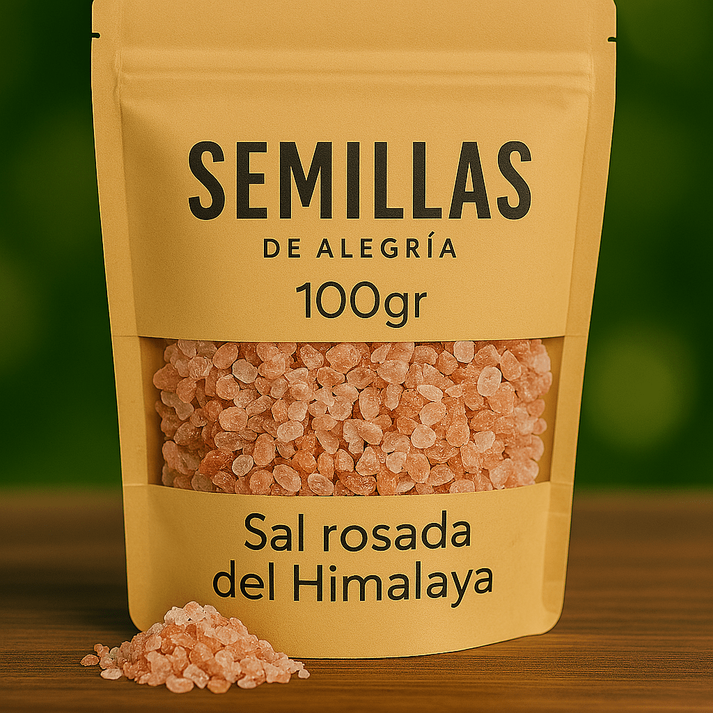 Sal Rosada del Himalaya Granulada - SemillasdeAlegria