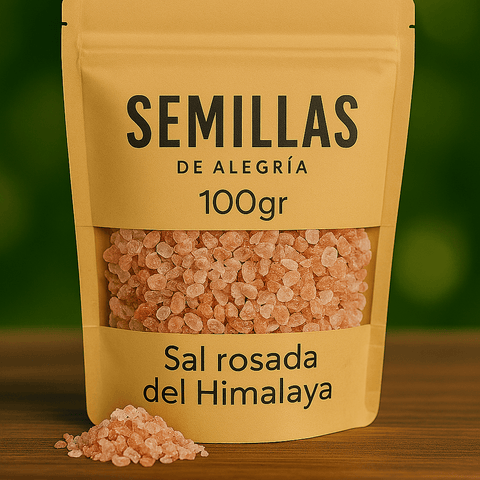 Sal Rosada del Himalaya Granulada - SemillasdeAlegria