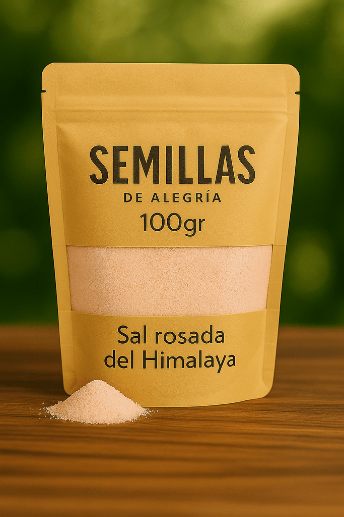 Sal Rosada del Himalaya Molida - SemillasdeAlegria