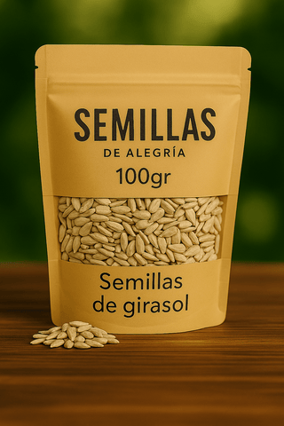 Semillas De Girasol Descortezado - SemillasdeAlegria